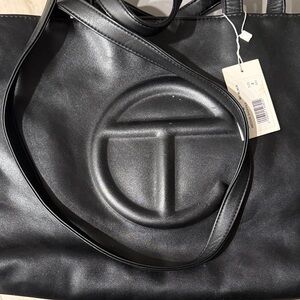 Telfar Black Tote Bag